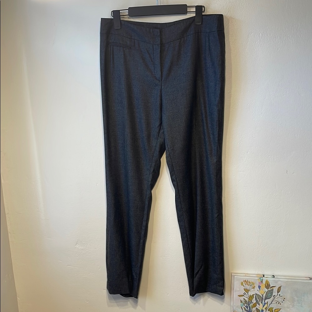 Akris Cashmere straight leg pleated pants